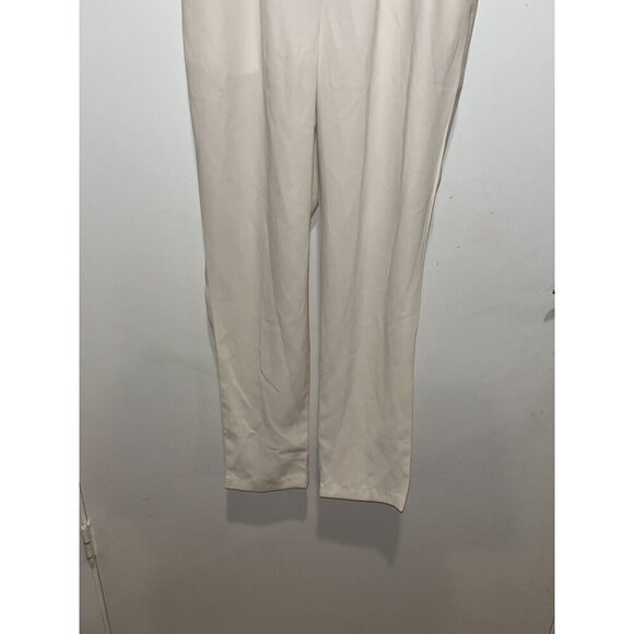 Amanda Uprichard White  Cherri Jumpsuit Ivory Size XS - Picture 4 of 10